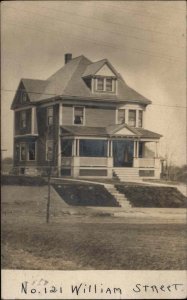 Portland Maine ME 121 William St. Home c1910 STILL THERE TODAY! RPPC Postcard