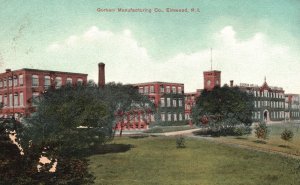 Vintage Postcard Gorham Manufacturing Co. Garden Outside Elmwood Rhode Island