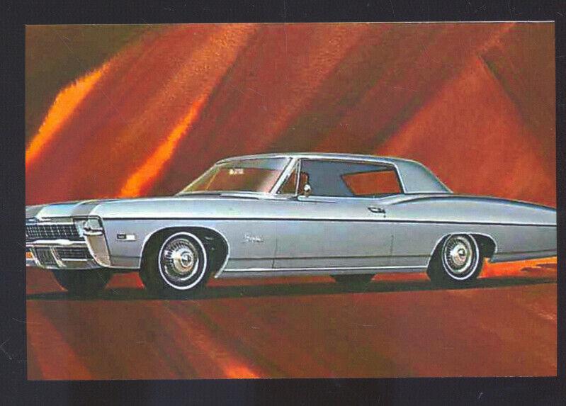 1968 CHEVROLET IMPALA CAR DEALER ADVERTISING POSTCARD '68 CHEVY