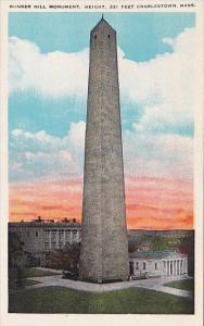 Bunker Hill Monument Height 221 Feet Charlestown Massachusetts