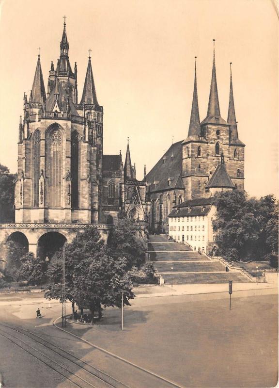 BG21971 dom und severikirche von osten  erfurt  germany CPSM 14.5x9cm