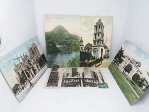 Job Lot 62 Standard Size Antique Foreign Worldwide Topographical Postcards 1900s