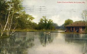 MO - St. Louis, Forest Park, Lake & Boat House