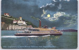 San Francisco Bay, Calif., Lighthouse, Yerba Buena Island - 1924
