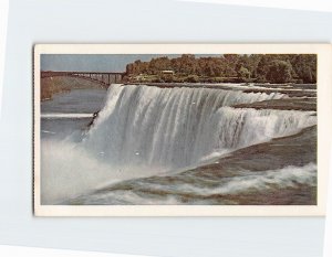 Postcard Niagara Falls, Niagara Falls, New York, USA