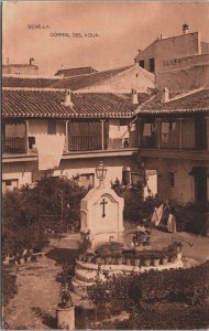 Spain Seville Corral del Agua Sevilla Postcard C111