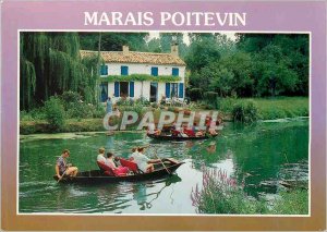 Postcard Modern Marais Poitevin Charter