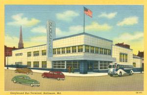 Greyhound Bus Terminal Baltimore MD Maryland