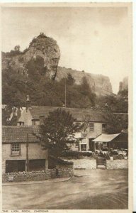 Somerset Postcard - The Lion Rock - Cheddar - A.G.H. Gough - TZ11161