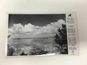 Mono Lake and Islands California Frasher's RPPC Postcard Real Photo