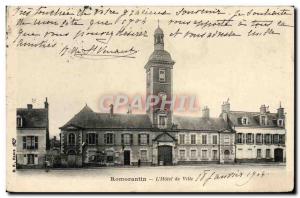 Old Postcard Romorantin L & # 39Hotel Town