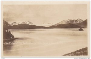 RP, South End Of Atlin Lake Showing Sloko Range & Llewellyn Glacier, British ...