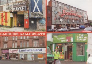 Gallowgate Scottish Underground Market Barrowland Cafe Postcard