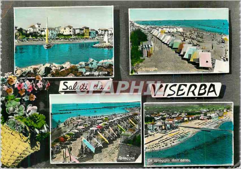 Postcard Modern Saluti da Viserba