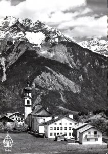 VINTAGE CONTINENTAL SIZE POSTCARD GOTZENS 870m BRANDJOCH TYROLS AUSTRIA RPPC