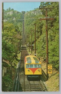 Chattanooga TennesseeThe Incline Up Lookout MtsPM 1976Vintage Postcard