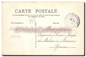 Old Postcard Avallon Rue Des Cousins ??Daux