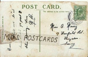 Genealogy Postcard - Maney - 17 Fairfield Road - Kingston - Surrey - Ref 7492A