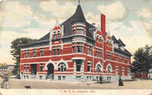 YMCA Janesville Wisconsin 1907 postcard