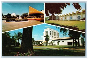 c1950s Bacardi Biggest Rum Distillery in San Juan Puerto Rico Multiview Postcard