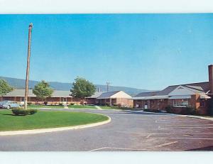 Unused Pre-1980 OLD CARS & JOHNNIE'S MOTEL Mcconnellsburg Pennsylvania PA s3310