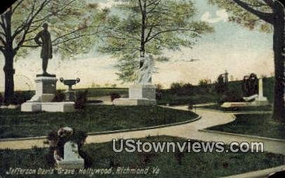 Jefferson Davis Monument - Richmond, Virginia