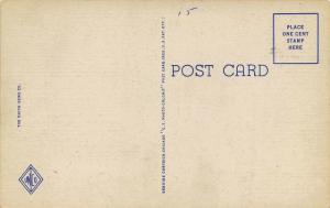 Dayton Ohio 1940s Linen Postcard The Masonic Temple