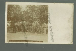 Cokato MINNESOTA RPPC c1910 GOVERNOR SPEAKING Speech nr Dassel Howard Lake