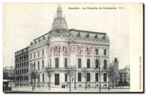 Old Postcard Grenoble Chamber of Commerce