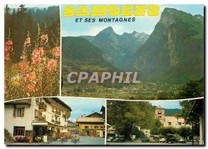 Postcard Modern Samoens (Haute Savoie) 1700 Alt 700 m