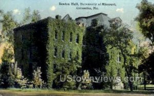 U of Missouri in Columbia, Missouri