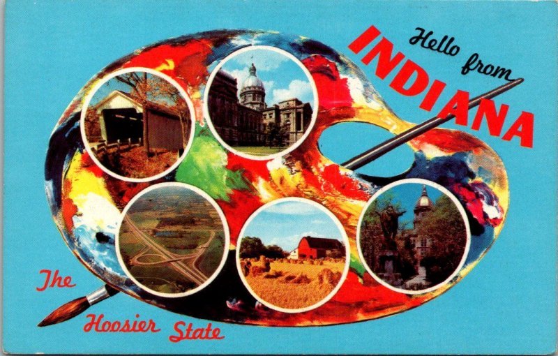 Greetings From Indiana The Hoosier State