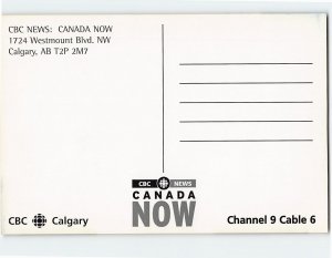 Postcard Canada Now CBC News Calgary Canada