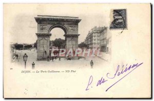 Old Postcard Dijon La Porte Guillaume