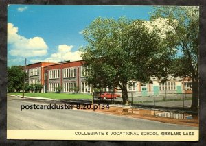 dc3056 - KIRKLAND LAKE Ontario 1970s Collegiate & Vocational School