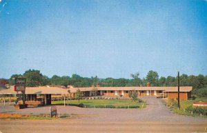 Adairsville Georgia Sequoyah Motel Vintage Postcard JF685334