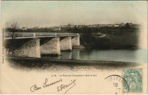 CPA Le Pont de CHARTRETTES a BOIS-le-ROI (120494)