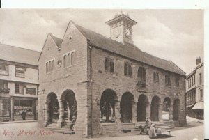 Herefordshire Postcard - Ross - Market House - Ref 14088A