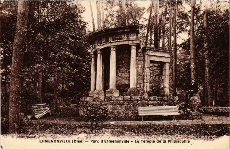 CPA Ermenonville- Le Temple de la Philosophie FRANCE (1020477)