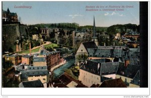 LUXEMBOURG; Rochers du bac et Fauborg du Grund, 00-10s