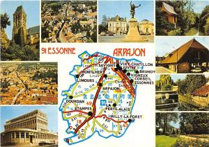 BR15803 Arpajon multi views Map cartes Geographiques   france