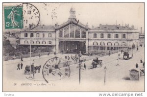 AMIENS , France , PU-1911 ; La Gare