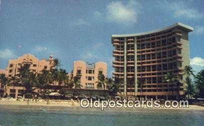 Royal Hawaiian Hotel, Waikiki, Hawaii, HI USA Hotel Motel 1971 