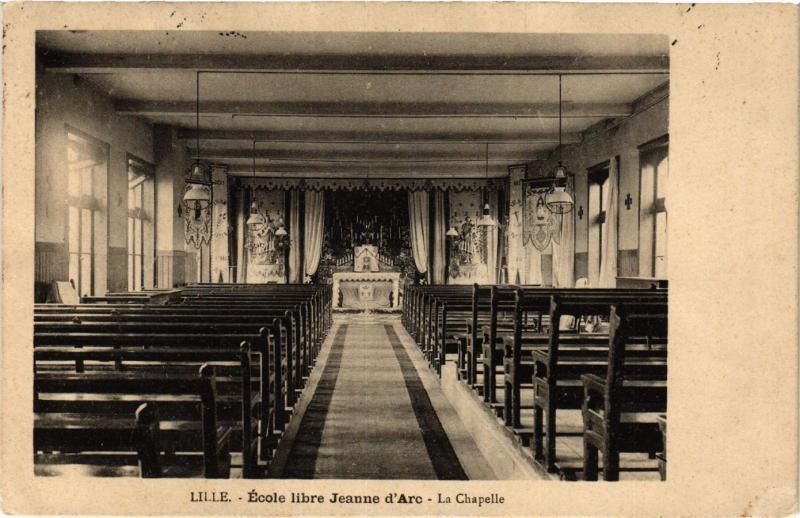 CPA LILLE-École libre Jeanne d'Arc La Chapelle (422976)