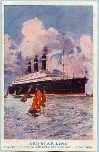 Red Star Line - T.S.S. Belgenland