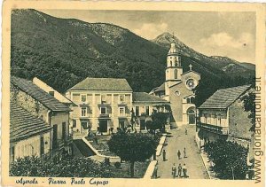 06109 VINTAGE POSTCARD: NAPLES - AGEROLA-