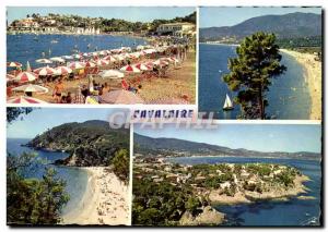 Modern Postcard The Cote d & # 39Azur Var Cavalaire Sur Mer Beach