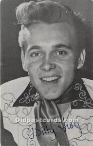 Billy Fury Star of TV Stage and Records Unused 