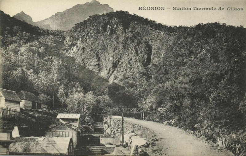 reunion island, CILAOS, Station Thermale (1899) Messageries Maritimes