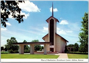 Place Of Meditation Eisenhower Center Abilene Kansas Choco Native Limes Postcard